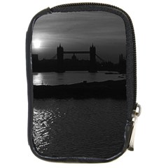 Vintage Uk England London Sun Sets Tower Bridge 1970 Digital Camera Case by Vintagephotos