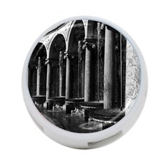 Vintage France Palace Of Versailles Colonnade Grove Single-sided 4 Port Usb Hub (round) by Vintagephotos