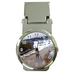 Rainy Day, Salzburg Chrome Money Clip With Watch by artposters