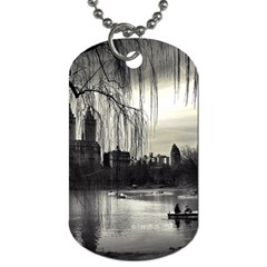 Central Park, New York Twin-sided Dog Tag by artposters