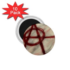 Anarchy 10 Pack Small Magnet (round) by VaughnIndustries