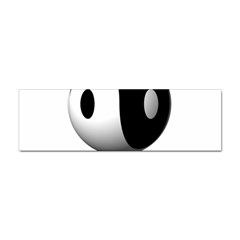 Yin Yang Bumper Sticker by hlehnerer