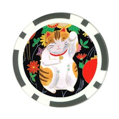 Maneki Neko Poker Chip 10 Pack by TabbyCatStudios