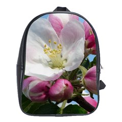 Apple Blossom  School Bag (xl) by ADIStyle