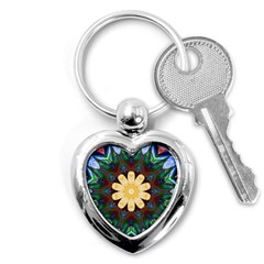 Smoke Art  (9) Key Chain (heart)