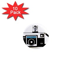 Kodak (3)c 1  Mini Button Magnet (10 Pack) by KellyHazel