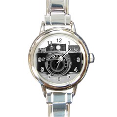 Hit Camera (3) Round Italian Charm Watch