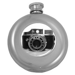 Hit Camera (3) Hip Flask (round)