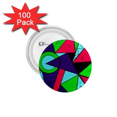 Modern Art 1 75  Button (100 Pack)