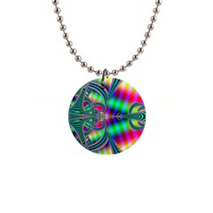 Modern Art Button Necklace