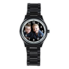 Deborah Veatch New Pic Design7  Sport Metal Watch (black)