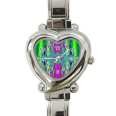 Modern Design Heart Italian Charm Watch 