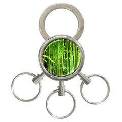 Bamboo 3-ring Key Chain by Siebenhuehner