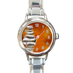 Balance Round Italian Charm Watch