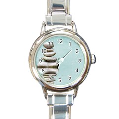 Balance Round Italian Charm Watch