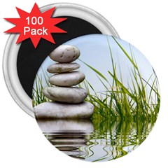 Balance 3  Button Magnet (100 Pack)