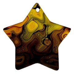 Modern Art Star Ornament (two Sides) by Siebenhuehner