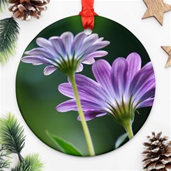 Flower Round Ornament by Siebenhuehner