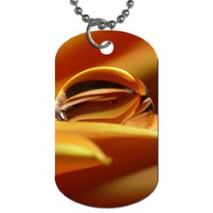 Waterdrop Dog Tag (one Sided)