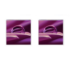 Waterdrop Cufflinks (square) by Siebenhuehner