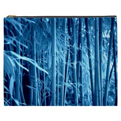 Blue Bamboo Cosmetic Bag (xxxl) by Siebenhuehner