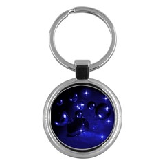 Blue Dreams Key Chain (round)