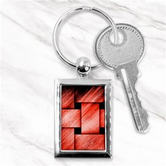 Modern Art Key Chain (rectangle)