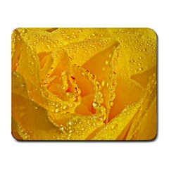 Waterdrops Small Mouse Pad (rectangle) by Siebenhuehner