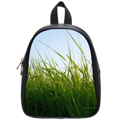 Grass School Bag (small) by Siebenhuehner