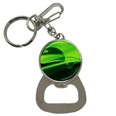 Green Drop Bottle Opener Key Chain