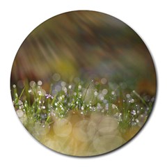 Sundrops 8  Mouse Pad (round) by Siebenhuehner