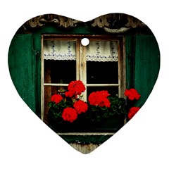 Window Heart Ornament