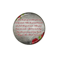 Maggie s Quote Golf Ball Marker (for Hat Clip)