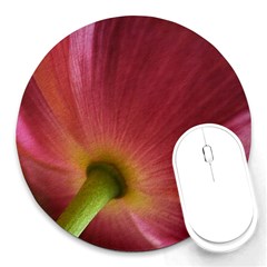 Poppy 8  Mouse Pad (round) by Siebenhuehner