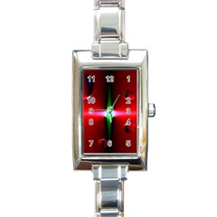 Magic Balls Rectangular Italian Charm Watch by Siebenhuehner