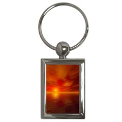 Sunset Key Chain (rectangle) by Siebenhuehner