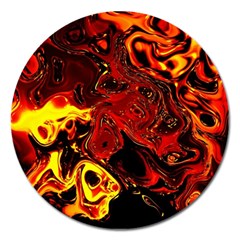 Fire Magnet 5  (round) by Siebenhuehner