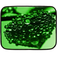 Waterdrops Mini Fleece Blanket (two Sided) by Siebenhuehner