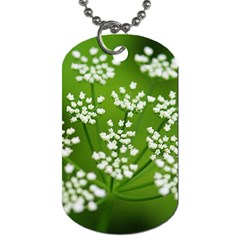 Queen Anne s Lace Dog Tag (one Sided) by Siebenhuehner