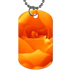 Rose Dog Tag (one Sided) by Siebenhuehner