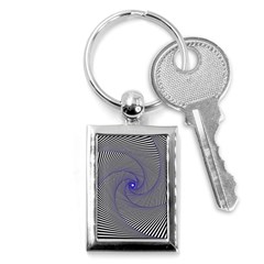 Hypnotisiert Key Chain (rectangle) by Siebenhuehner