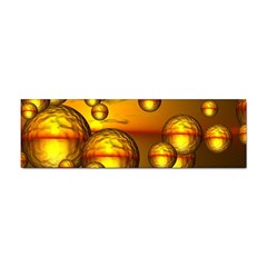 Sunset Bubbles Bumper Sticker by Siebenhuehner