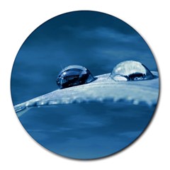 Drops 8  Mouse Pad (round) by Siebenhuehner