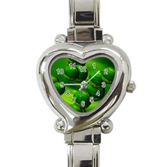 Magic Balls Heart Italian Charm Watch  by Siebenhuehner