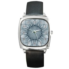 Mandala Square Leather Watch by Siebenhuehner