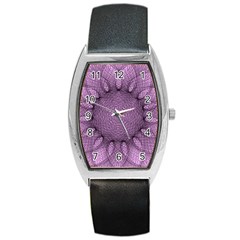 Mandala Tonneau Leather Watch by Siebenhuehner