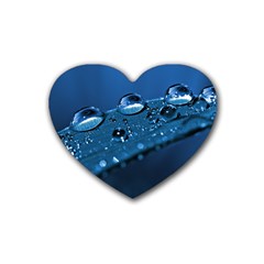 Drops Drink Coasters 4 Pack (heart)  by Siebenhuehner