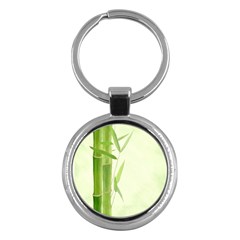 Bamboo Key Chain (round) by Siebenhuehner