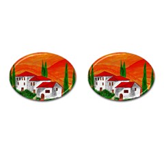 Mediteran Cufflinks (oval) by Siebenhuehner