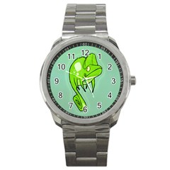 Lucky Lizard Sport Metal Watch